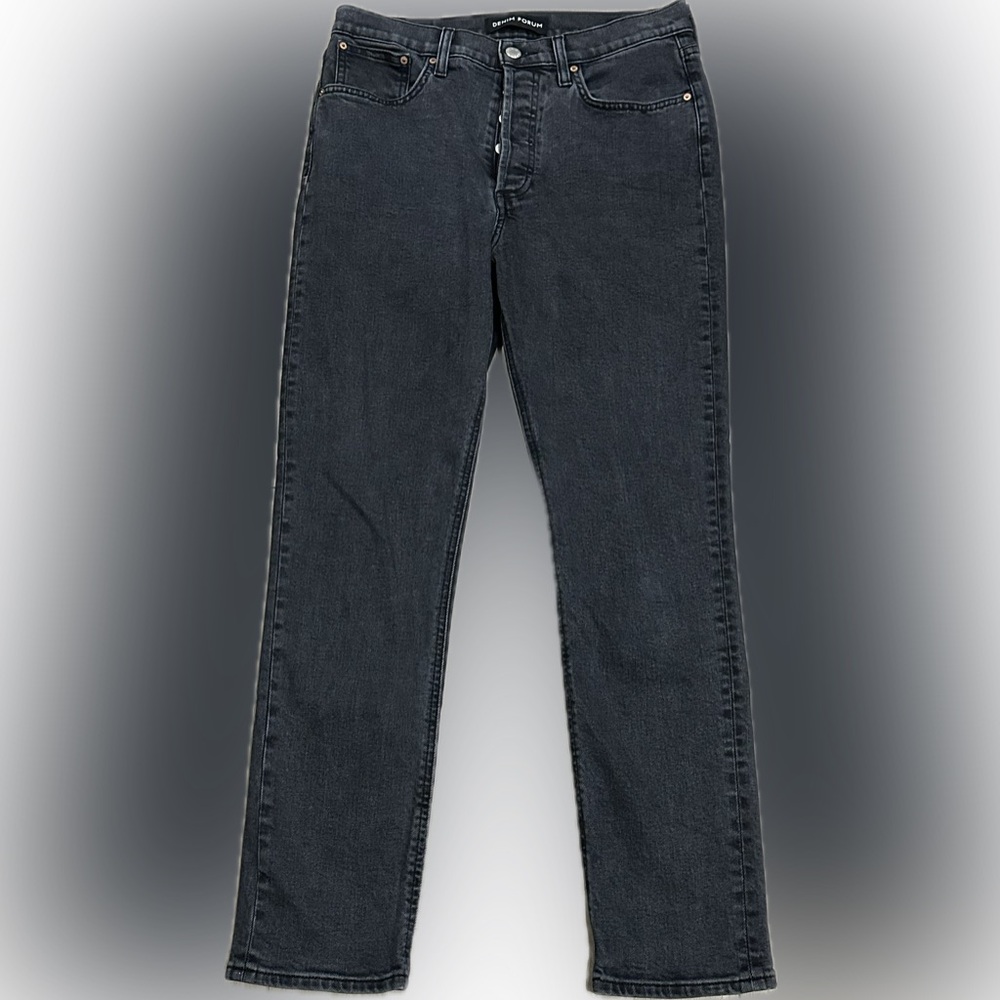 Aritzia Denim Forum The Yoko High Rise Slim 28L | Black Eyeliner - Picture 9 of 15